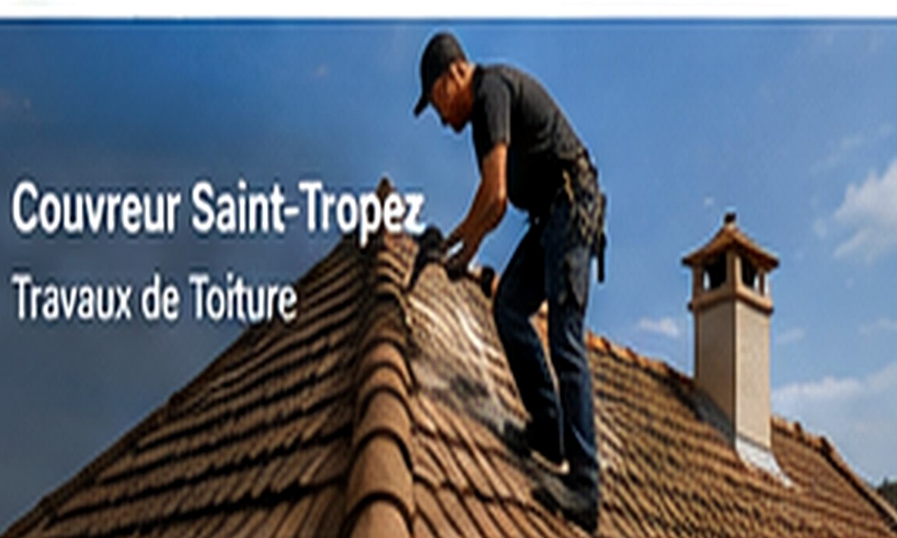 Chantier de couverture à Cavalaire-sur-Mer